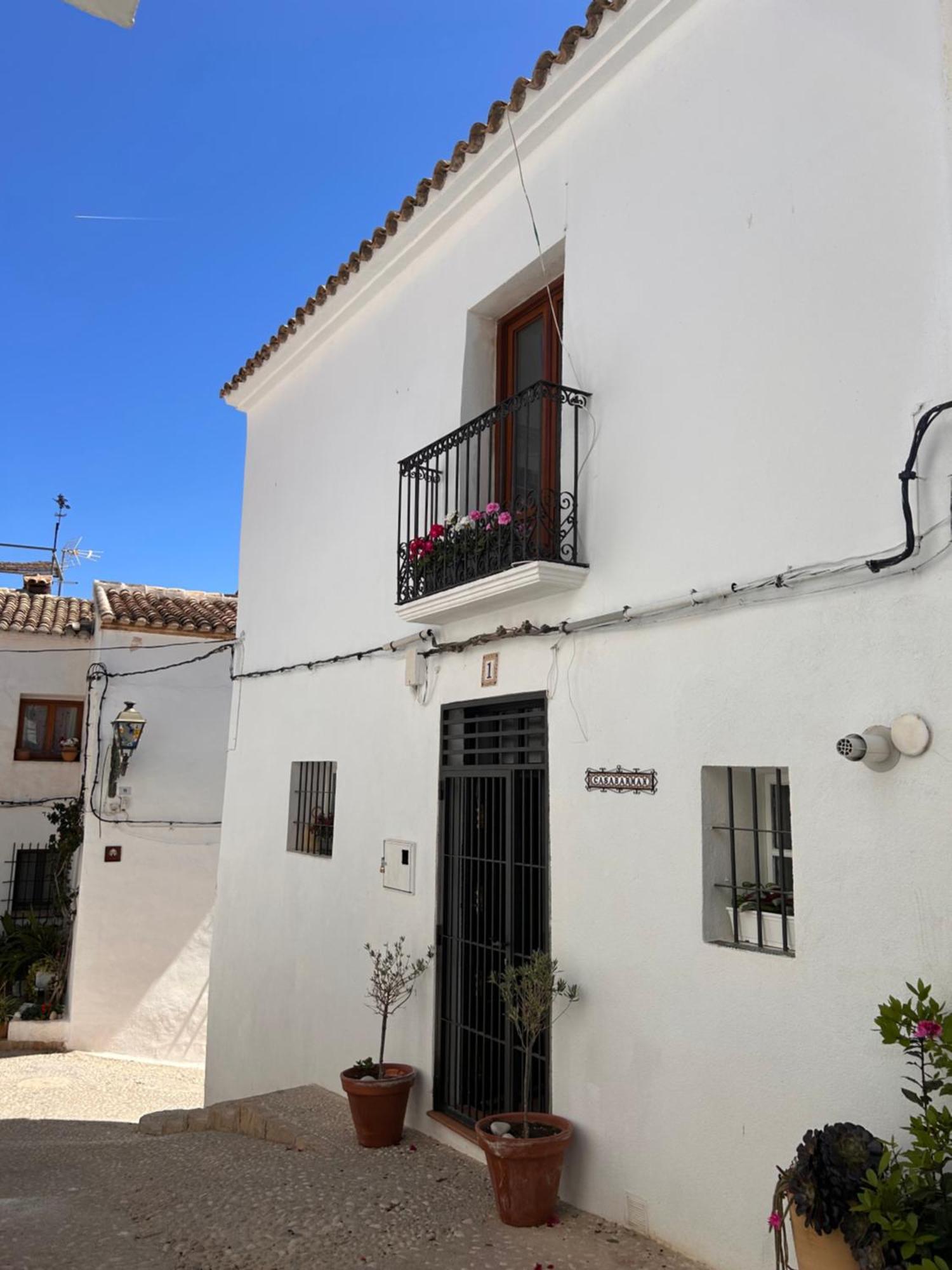 Casa Barman Casco Antiguo Y Vistas Al Mar Villa Altea Eksteriør bilde